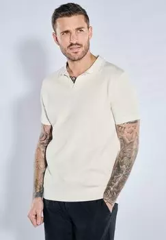 Рубашка поло Emilio Adani, бежевый