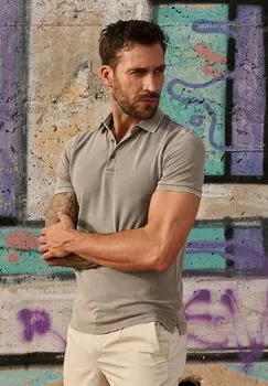 Рубашка-поло Emilio Adani, коричневая