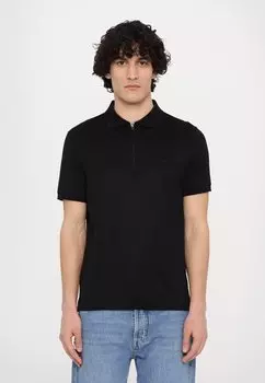 Рубашка поло Emporio Armani, черный