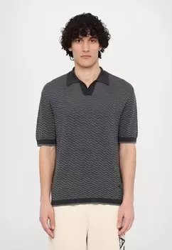 Рубашка поло Emporio Armani, серый