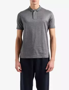 Рубашка поло Emporio Armani, серый