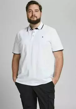 Рубашка-поло Epaulos Jack & Jones, белый