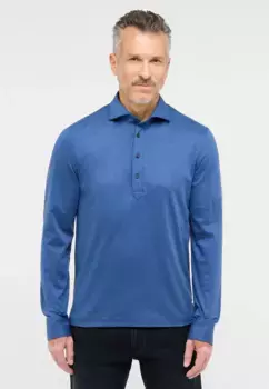 Рубашка-поло Eterna "SLIM FIT", синий