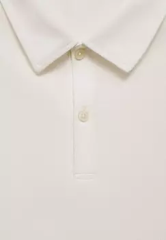 Рубашка поло EZEQUI Mango, кремовый