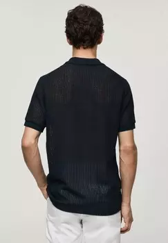 Рубашка поло FACCIB Mango, синий