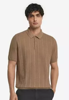 Рубашка поло Falconeri, коричневый