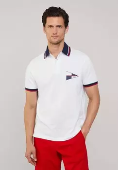 Рубашка поло Faonnable, белый