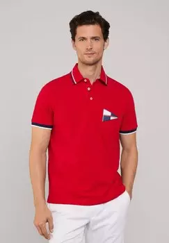 Рубашка поло Faonnable, красный