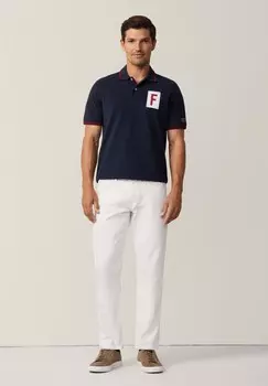 Рубашка поло Faonnable, темно-синий