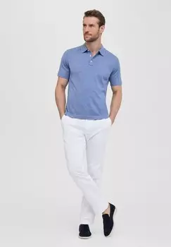 Рубашка поло Faonnable, темно-синий