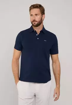 Рубашка поло Faonnable, темно-синий