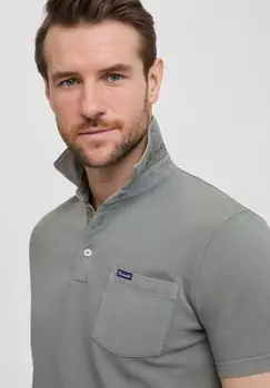 Рубашка поло Faonnable, зеленый