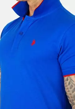 Рубашка-поло Fashion U.S. Polo Assn., синего цвета