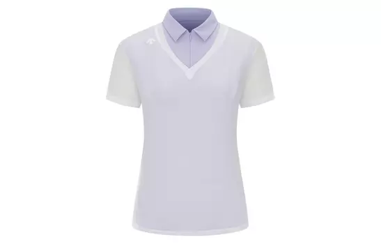 Рубашка-поло Field Collection женская DESCENTE, PP-PURPLE