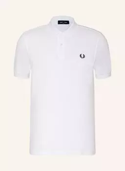 Рубашка поло FRED PERRY Piqu M6000 Slim Fit, белый