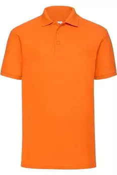 Рубашка-поло Fruit of the Loom 65 35, оранжевый