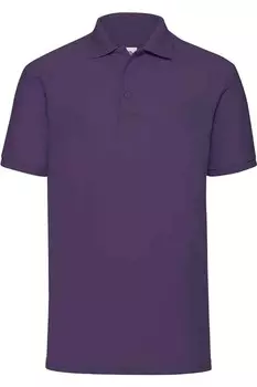 Рубашка-поло Fruit of the Loom 65 35, фиолетовый