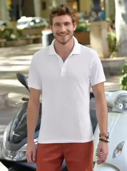 Рубашка-поло Fruit of the Loom "Poloshirt", белый