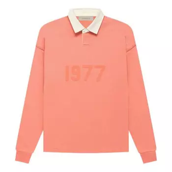 Рубашка поло fw22 1977 henley rugby polo 'coral' Fear Of God Essentials, оранжевый