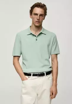 Рубашка поло GALAXIA Mango, светло-зеленый