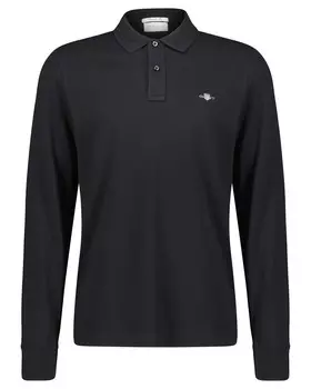 Рубашка поло Gant, черный