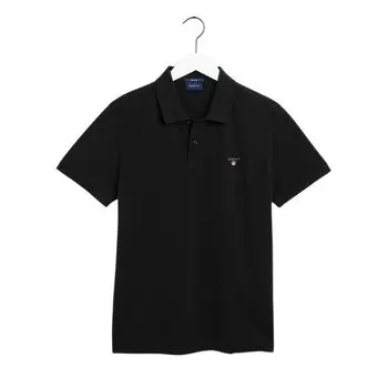 Рубашка поло Gant Original Pique Rugger, черный