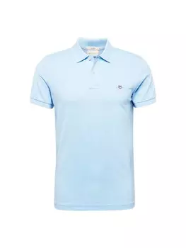 Рубашка поло GANT Shirt, светло-синий