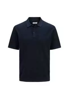 Рубашка поло George с короткими рукавами и воротником-поло Jack & Jones, синий