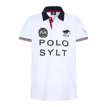 Рубашка-поло GERMAN POLO MASTERS 2021 POLO SYLT, цвет weiss