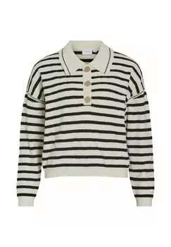 Рубашка поло GESTREIFTES VILA, белый