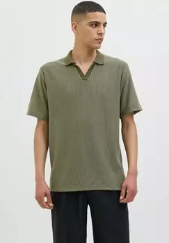 Рубашка поло GETEILTER KRAGEN Jack & Jones PREMIUM, светло-зеленый