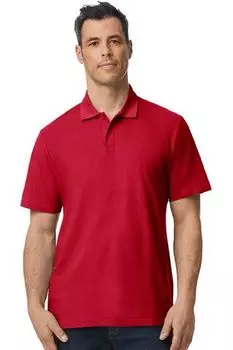 Рубашка-поло Gildan SoftStyle, scarlet