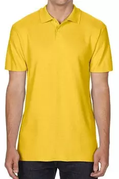 Рубашка-поло Gildan SoftStyle, желтый