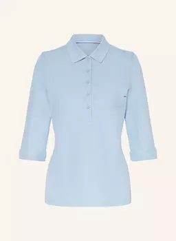 Рубашка поло Gisele из пике с рукавами 3/4 Joy Sportswear, голубой