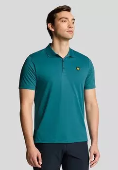 Рубашка поло GOLF TECH Lyle & Scott, синий