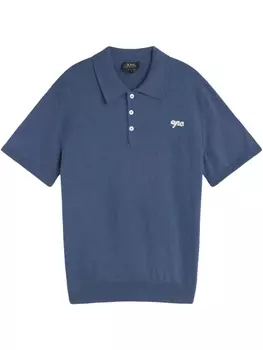 Рубашка поло Gregorio A.P.C., синий