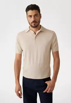 Рубашка поло Guess, бежевый