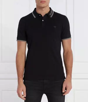 Рубашка поло Guess Jeans, черный
