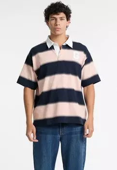 Рубашка поло Guess Jeans, светло-розовый