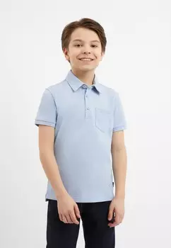 Рубашка поло Gulliver, светло-голубой