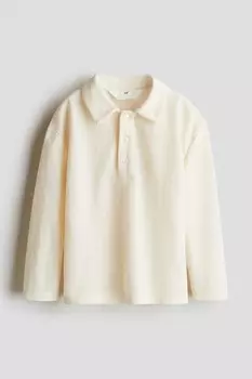 Рубашка поло H&M, бежевый