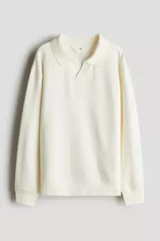 Рубашка поло H&M, бежевый