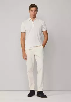 Рубашка поло Hackett London, молочный