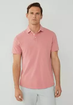 Рубашка поло Hackett London, розовый