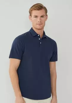 Рубашка поло Hackett London, синий