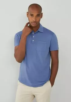 Рубашка поло Hackett London, синий