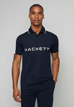 Рубашка поло Hackett London, синий
