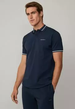 Рубашка поло Hackett London, синий
