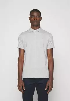 Рубашка поло Hackett London, светло-серый