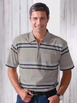 Рубашка-поло Hajo "Рубашка-поло", бежевый